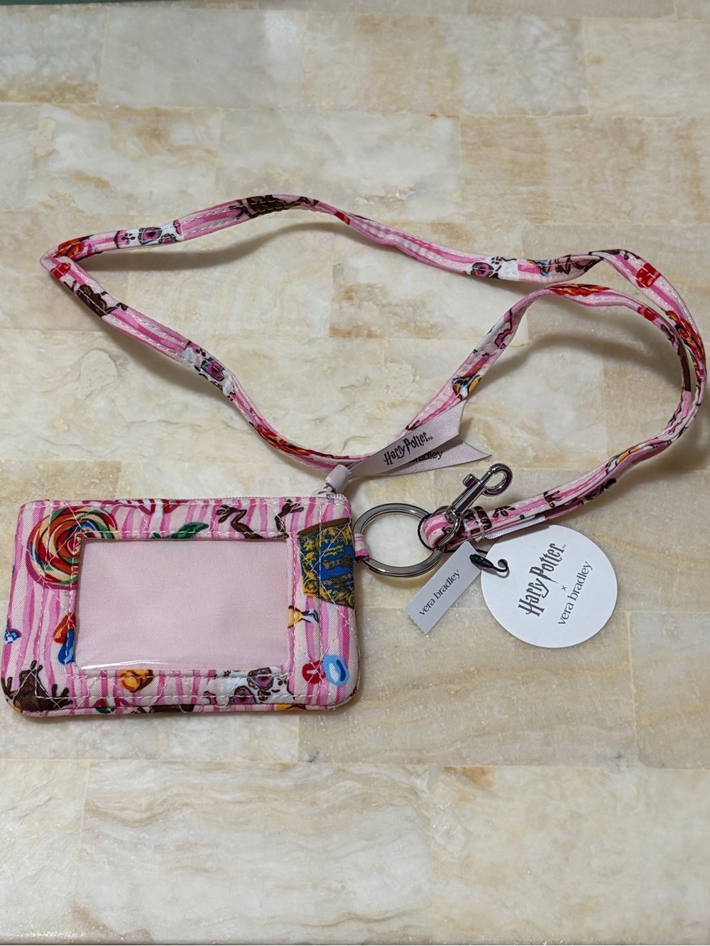Harry Potter x Honeydukes Zip ID Lanyard Card Wallet - NWT